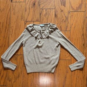 Never worn! XS, tan Madewell sweater; perfectly feminine and soft